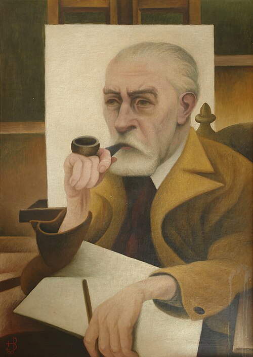 Self-portrait, 1950, Hans Brass