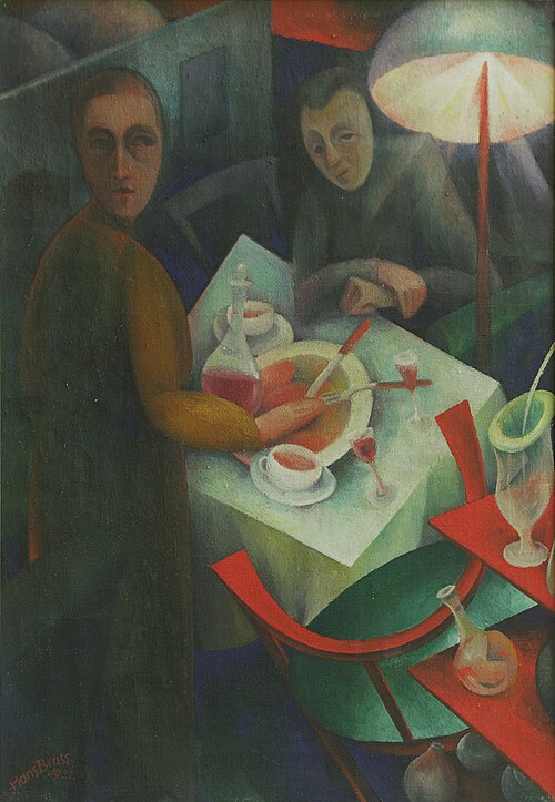 Dinner, 1921, Hans Brass
