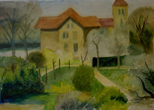 Early spring, 1954, Hans Brass