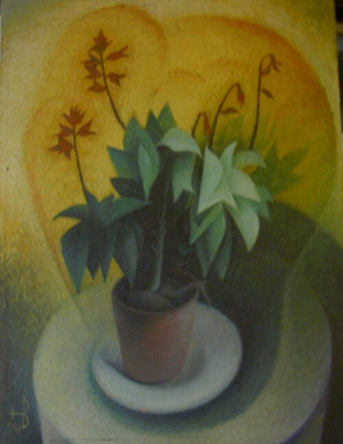 Withered salvia, 1947, Hans Brass