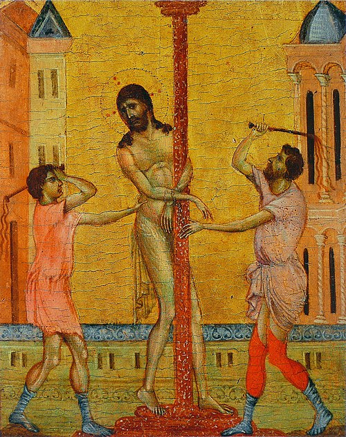 La Flagellation du Christ, 1280, Cimabue