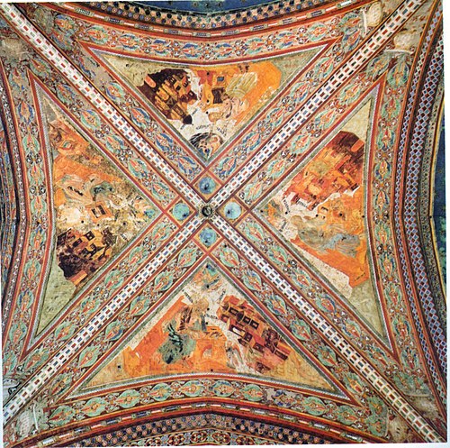 Vault of the Evangelists, 1277, Cimabue