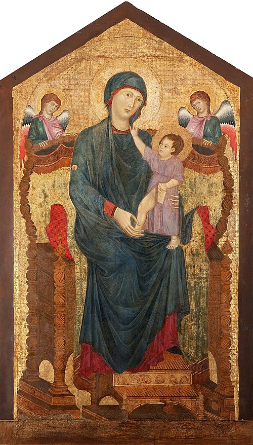 Maestà di Santa Maria dei Servi, 1280, Cimabue