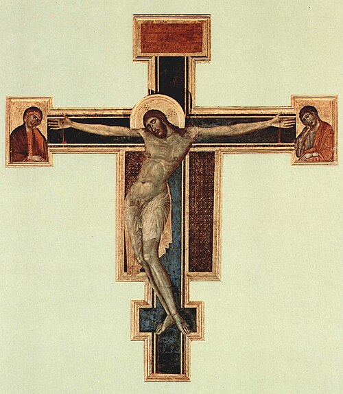 Crucifix de Santa Croce, 1300, Cimabue