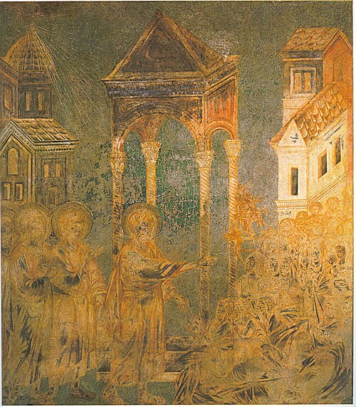Miracle of Saint Peter, 1277, Cimabue