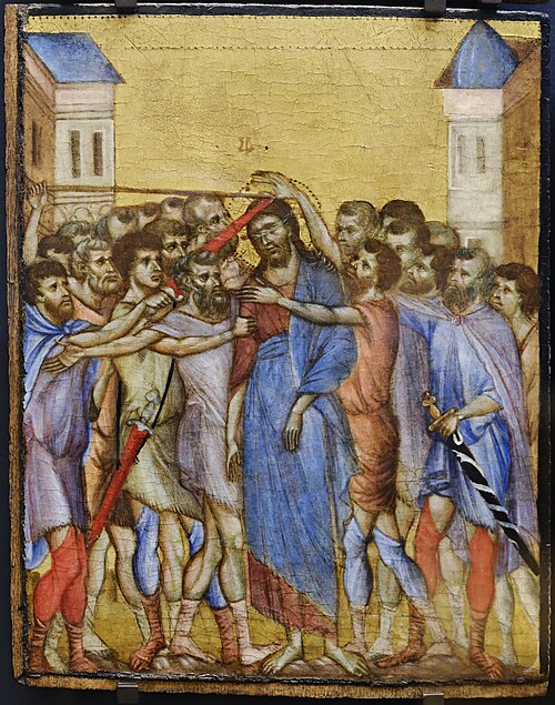 The Mocking of Christ, 1280, Cimabue