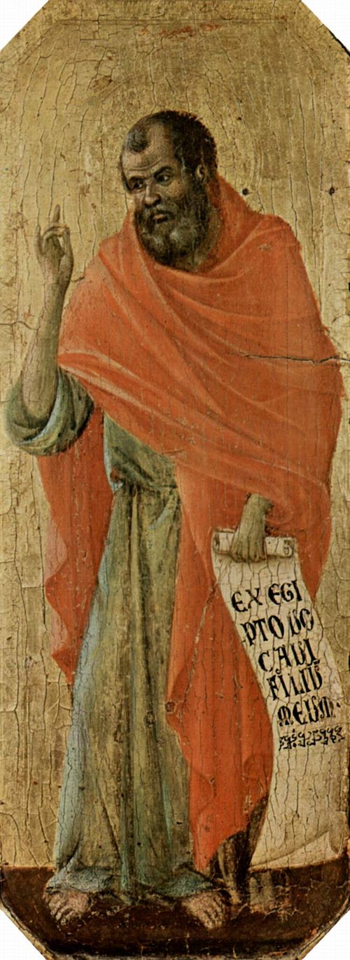 Prophet Hosea, 1309, Duccio di Buoninsegna
