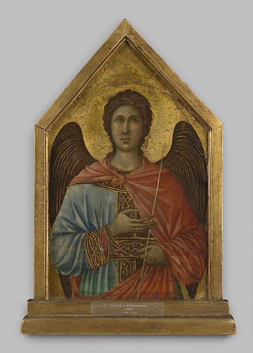 Angel, 1309, Duccio di Buoninsegna