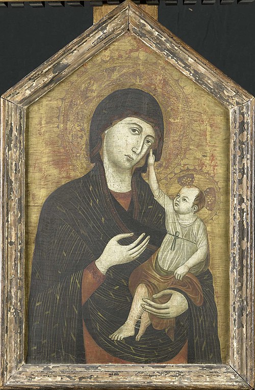 Maria met kind, 1305, Duccio di Buoninsegna