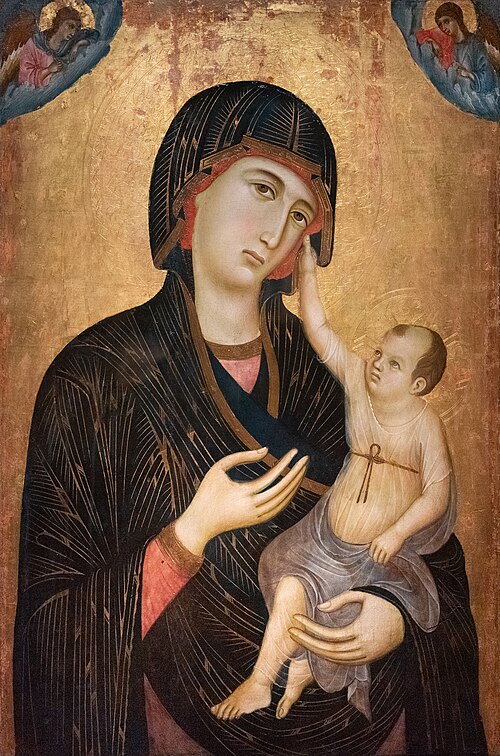 Vierge de Crevole, 1283, Duccio di Buoninsegna