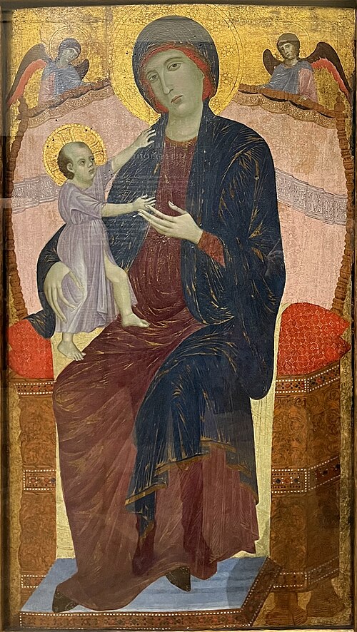 Vierge Gualino, 1280, Duccio di Buoninsegna