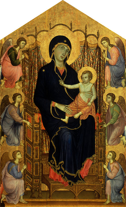 Rucellai Madonna, 1285, Duccio di Buoninsegna