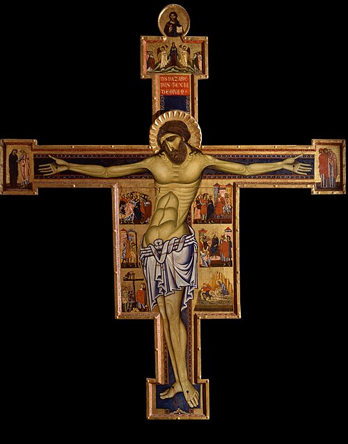 Crucifix de San Gimignano, 1250, Coppo di Marcovaldo