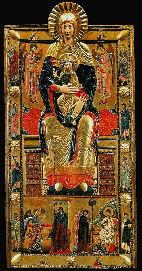 Madonna, 1300, Coppo di Marcovaldo