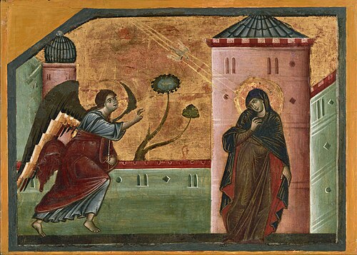 Annunciation, 1270, Guido da Siena