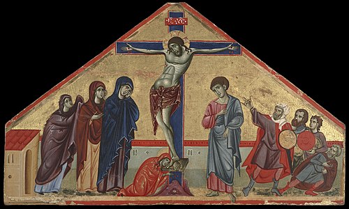 The Crucifixion, 1275, Guido da Siena