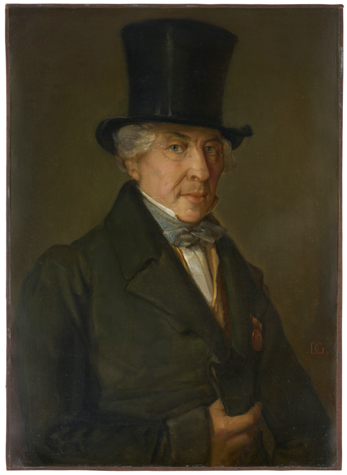 Portrait en buste de Nikolaus Dold, 1900, Dionys Ganter
