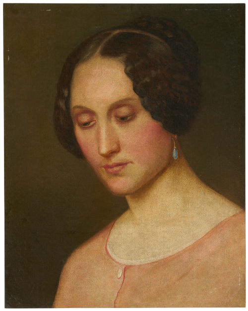 Épouse de l’artiste, 1837, Dionys Ganter