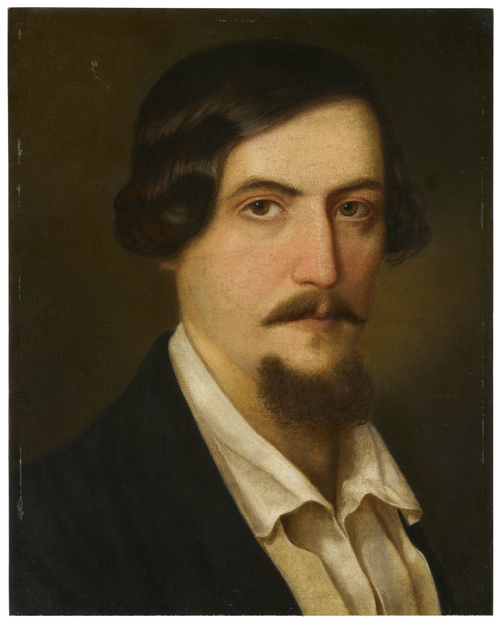 Autoportrait, 1837, Dionys Ganter