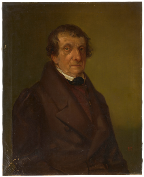 Portrait de Johann Rombach, 1840, Dionys Ganter