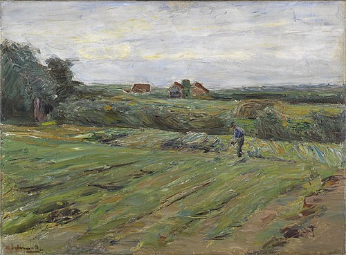 Harvest field (Erntefeld), 1912, Max Liebermann