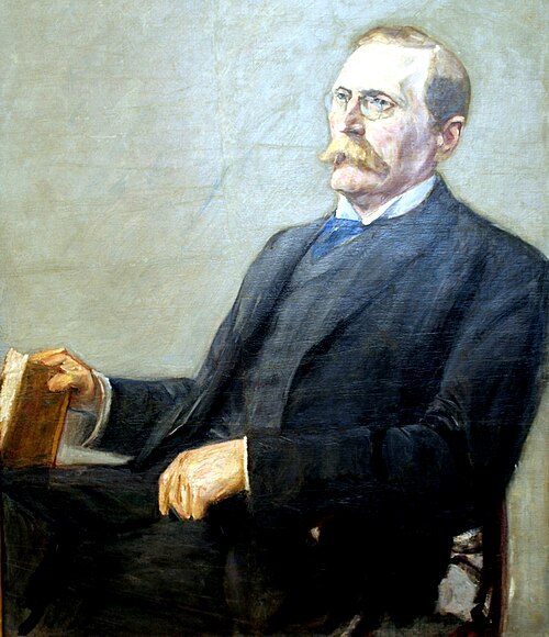 Bildnis Dr. Wilhelm Bode, 1909, Max Liebermann