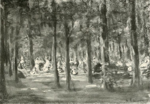 Im Tiergarten, 1898, Max Liebermann