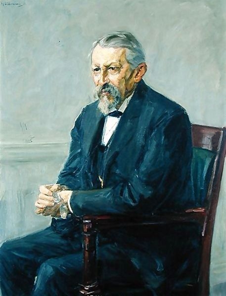 Portrait of zoologist Hermann Strebel, 1905, Max Liebermann