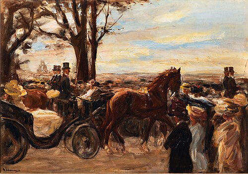 Corso auf dem Monte Pincio, 1911, Max Liebermann