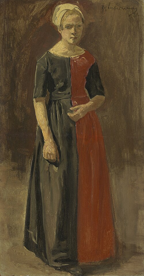 Orphan in Amsterdam, 1881, Max Liebermann