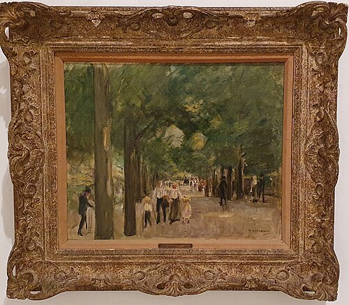 Große Seestraße in Wannsee, 1923, Max Liebermann