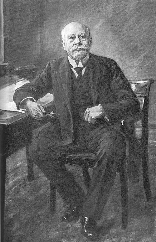 Porträt von Emil Rathenau, 1915, Max Liebermann
