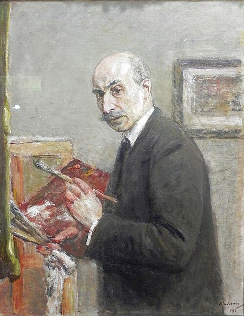 Selbstporträt, 1916, Max Liebermann