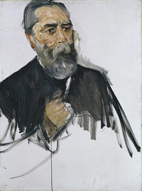 Bildnis Professor August Voller, 1905, Max Liebermann