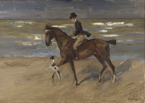 Rider on the Beach, 1911, Max Liebermann
