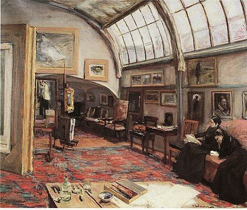L'Atelier de l'artiste, 1902, Max Liebermann