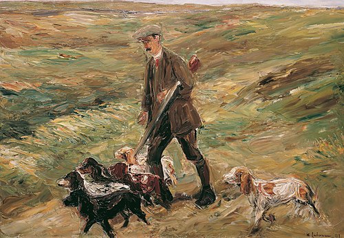 Hunter in the dunes, 1913, Max Liebermann