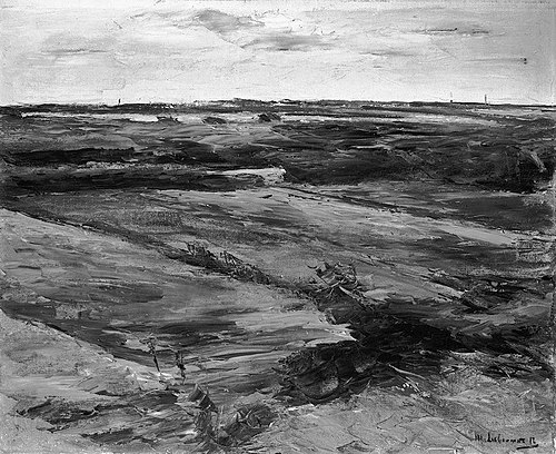 Dutch landscape from 1912, 1912, Max Liebermann