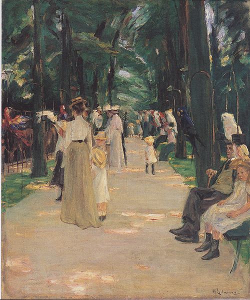 Parrot Alley, 1902, Max Liebermann