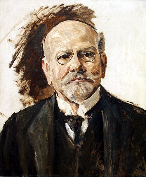 Bildnisstudie Emil Rathenau, 1908, Max Liebermann