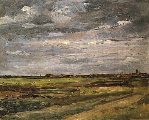 Landscape by Noordwijk, 1906, Max Liebermann