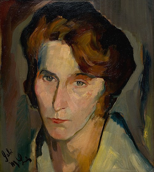 Painting of the artist's mother, 1900, Max Liebermann