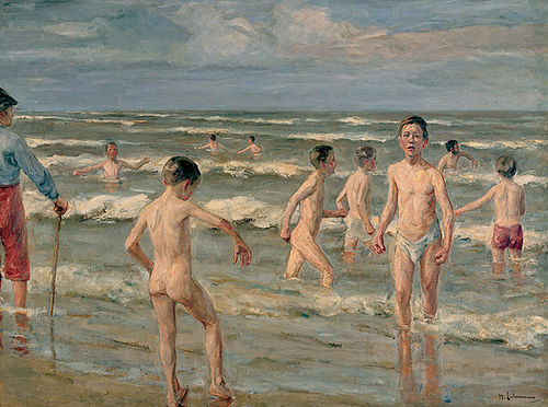 Bathing Boys, 1900, Max Liebermann