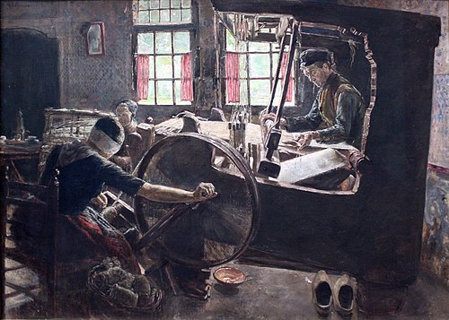 The Weaver, 1882, Max Liebermann