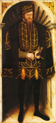 Bildnis Kurfürst Augusts von Sachsen, 1561, Hans Krell