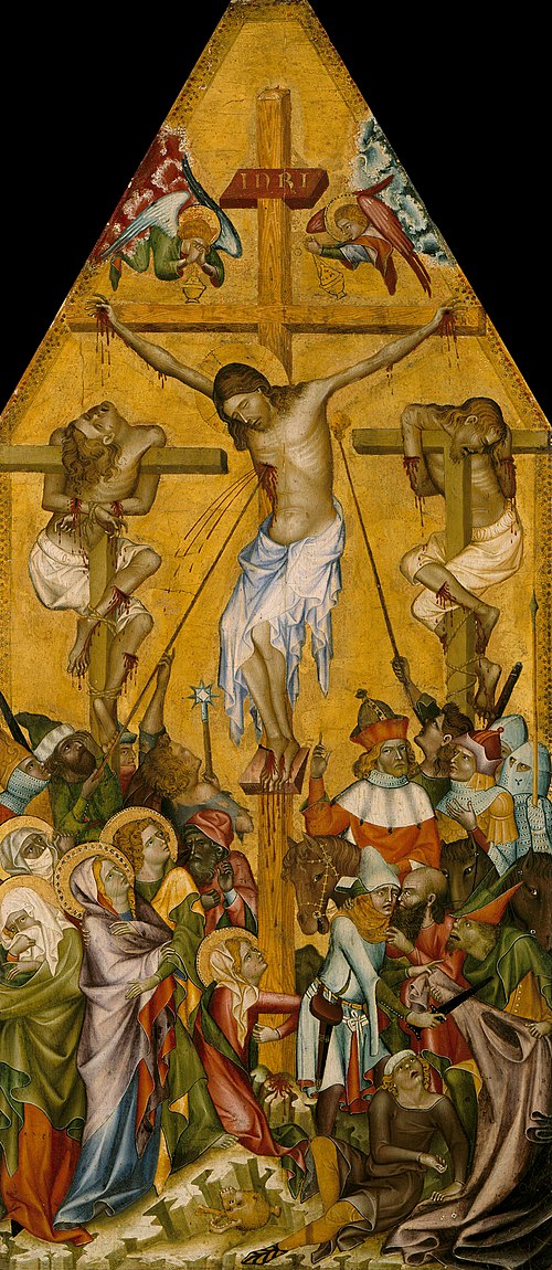 The Crucifixion of Christ, 1340, Meister der Kaufmannschen Kreu