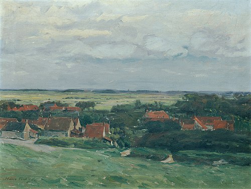 Holländische Landschaft, 1910, Hans Tichy