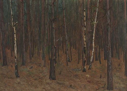 Waldinneres, 1899, Hans Tichy