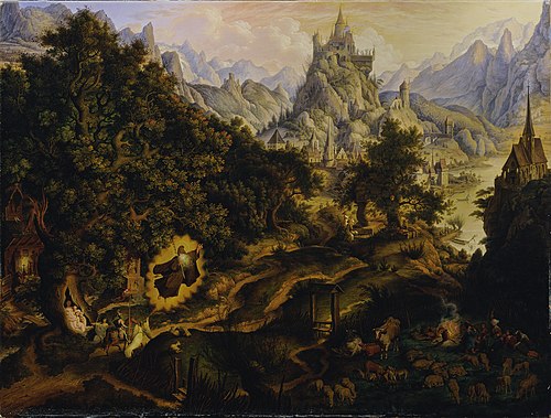 Die Tannhäuser-Legende, 1825, Karl Russ