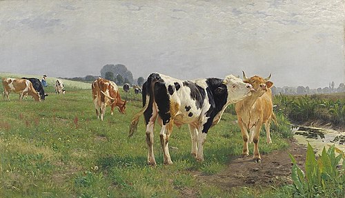 Favoritin (Tierstück), 1889, Oskar Frenzel